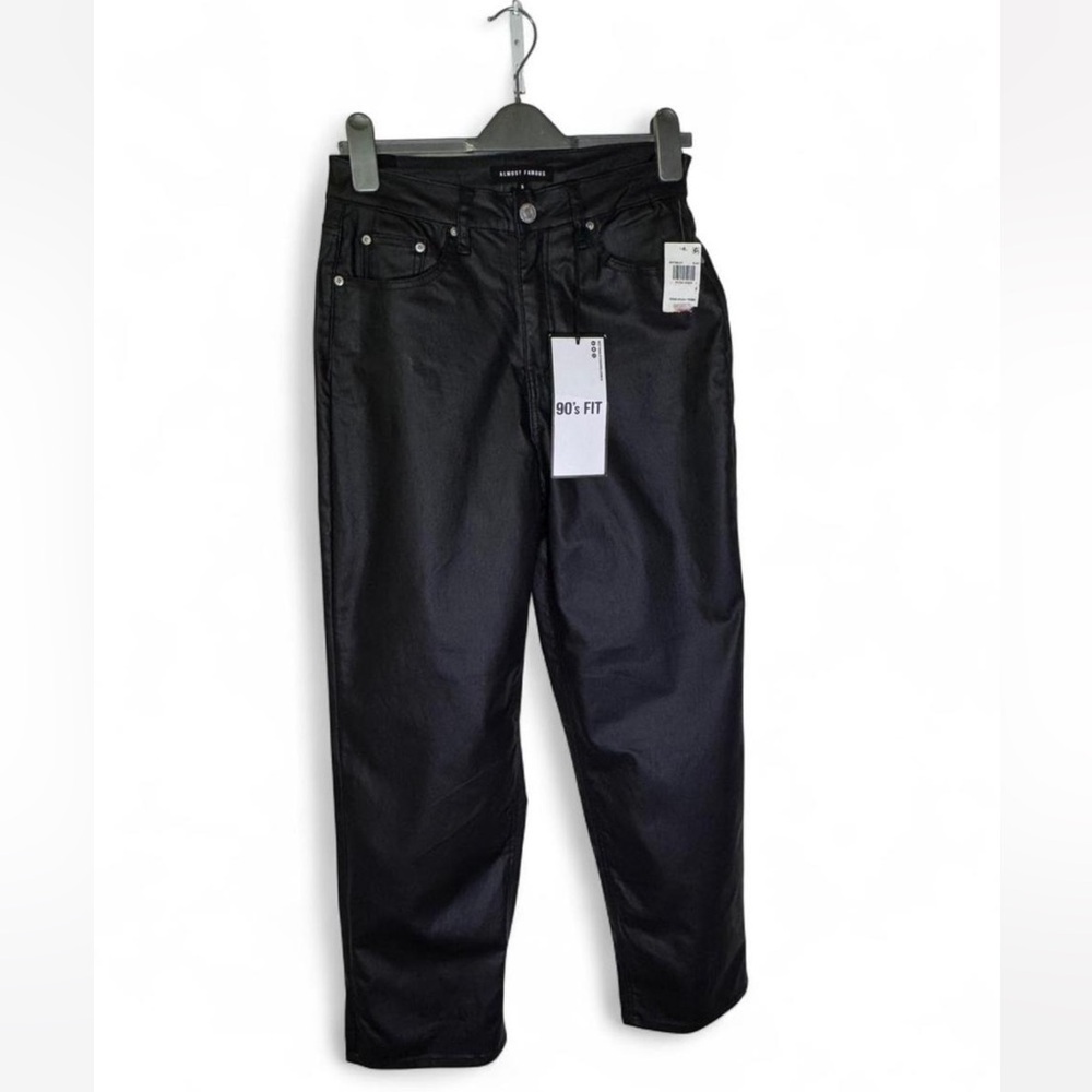 Almost Famous Black Straight Leg Pants - Picture 2 of 6